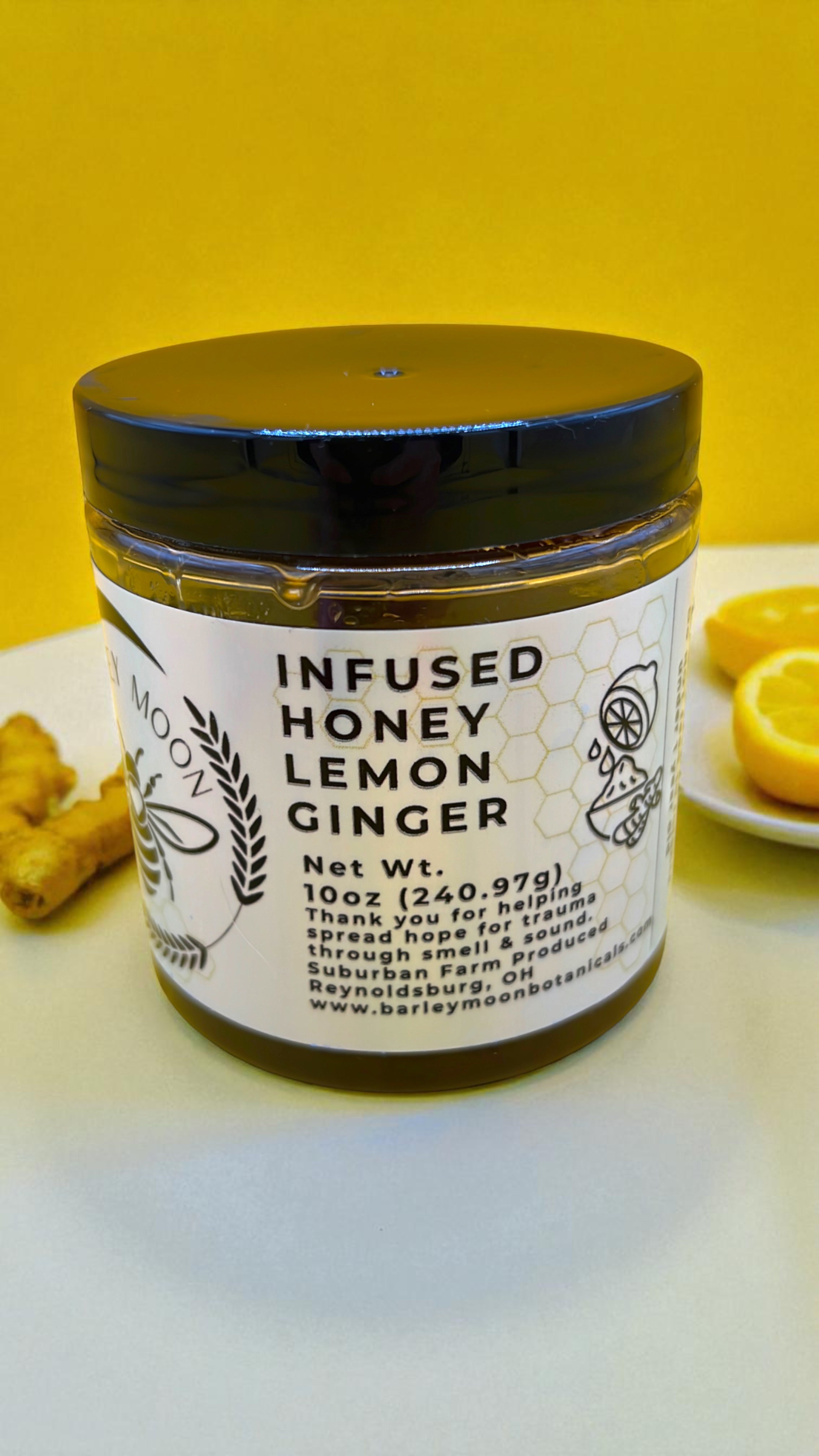 Infused Honey Lemon Ginger