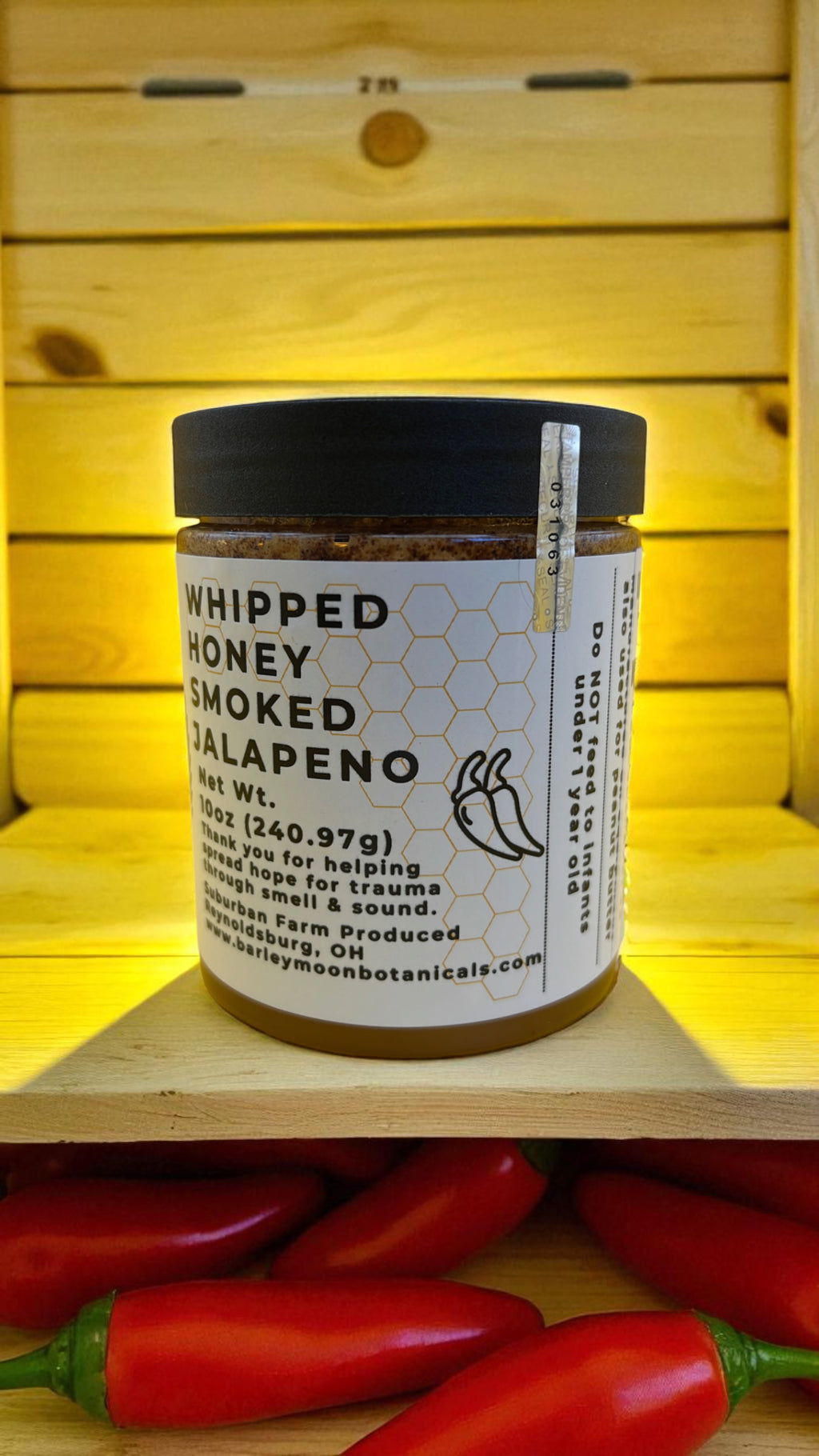 Whipped Honey Smoked Jalapeno