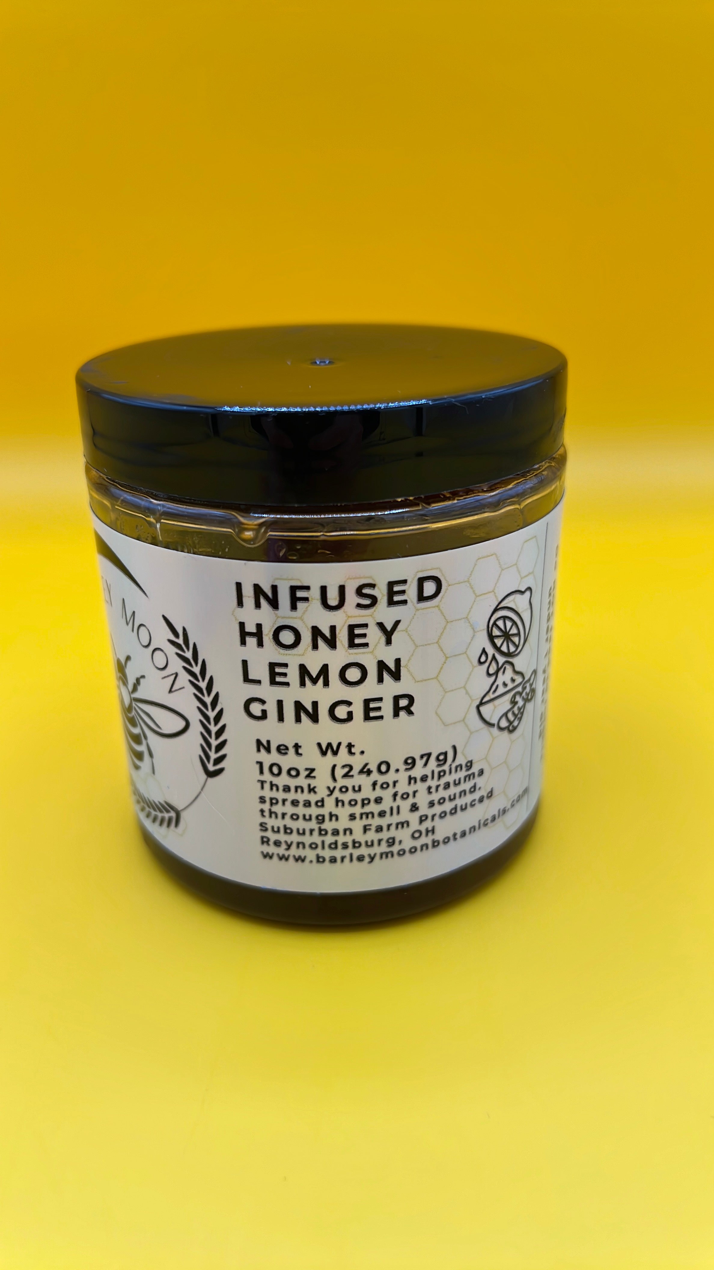 Infused Honey Lemon Ginger