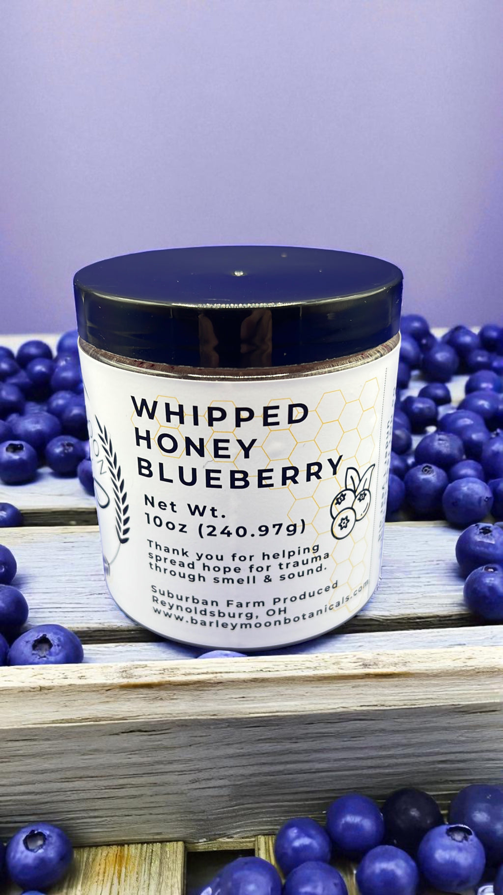 Whipped Honey Blueberry