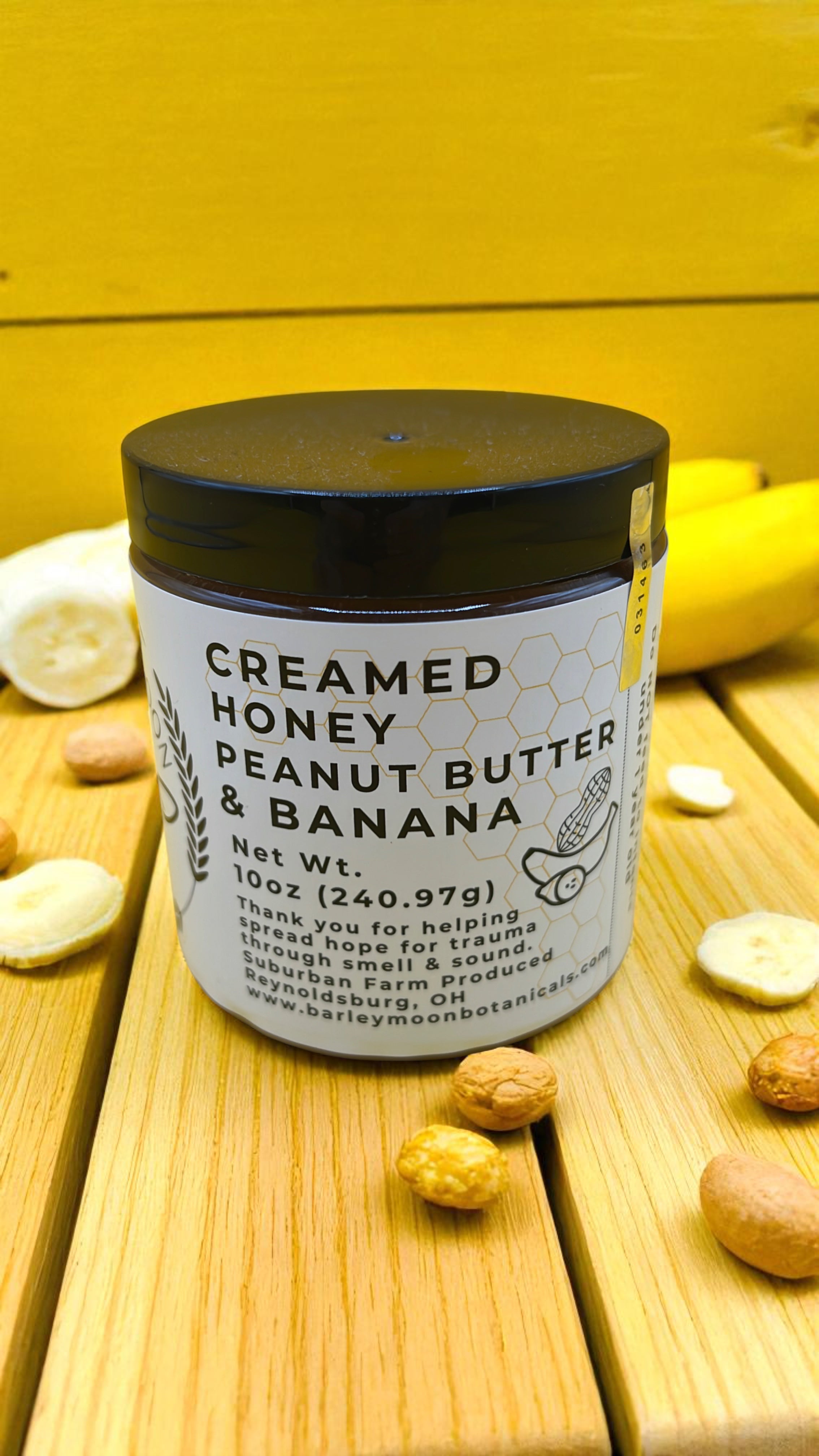Creamed Honey Peanut Butter Banana