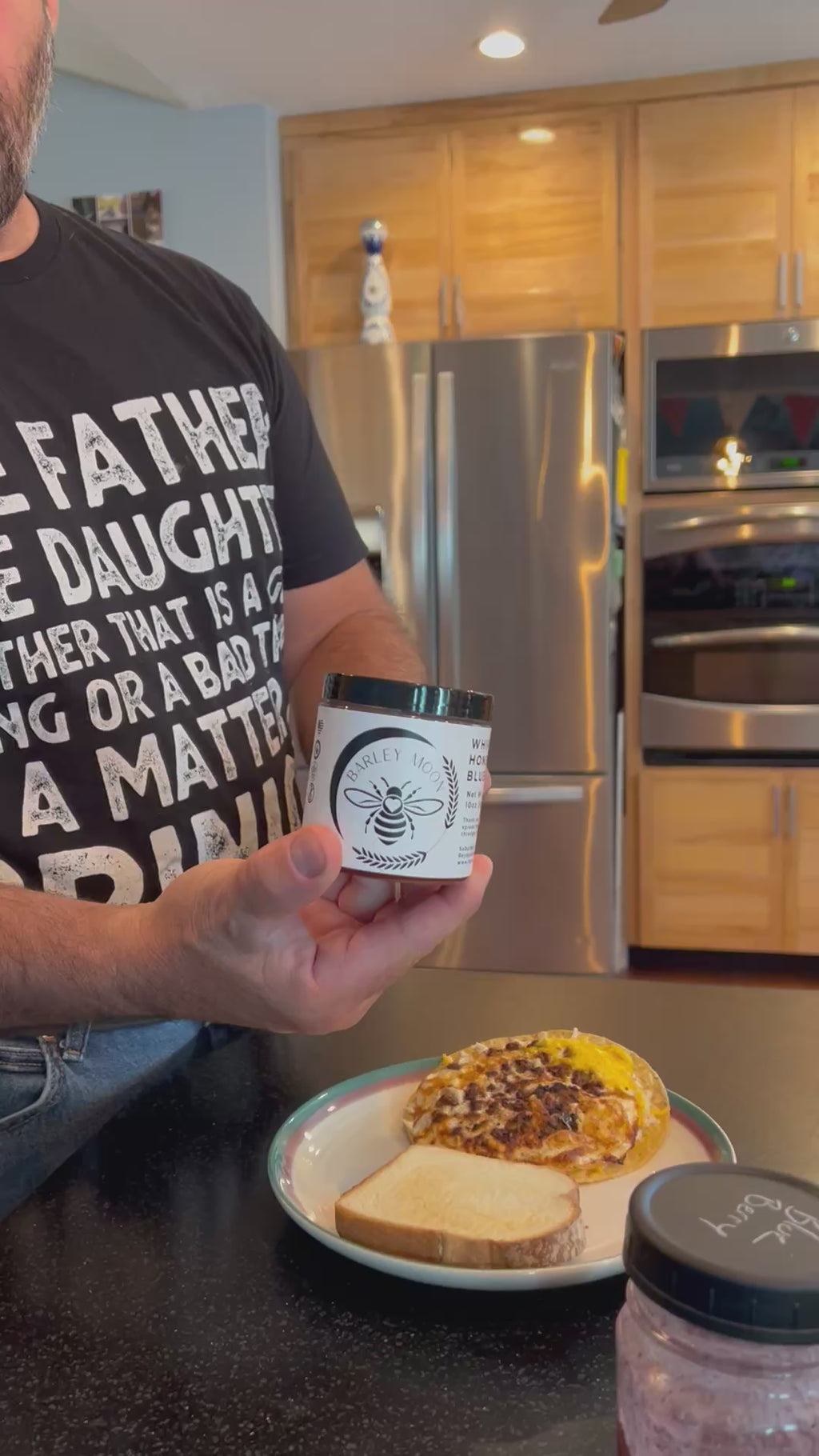 Whipped Honey Blueberry