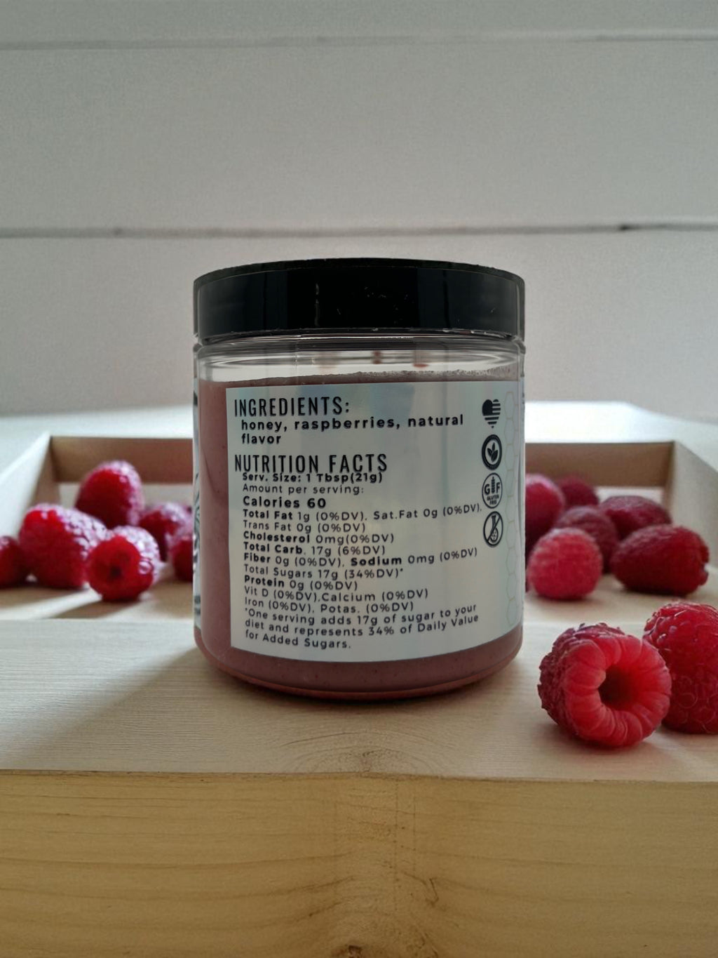 Whipped Honey Raspberry